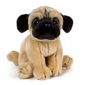 Webkinz Signature Collectable Stuffed Animal Pug Dog